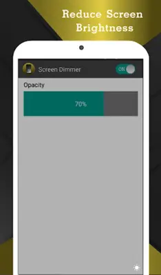 Screen Dimmer android App screenshot 2